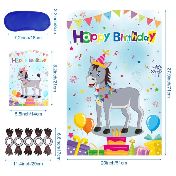 Eaezerav Eaezerav Pin The Tail On The Donkey Birthday Party