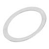 120pcs Flat Washer Stainless Steel Gasket Washer for Mounting Bearings