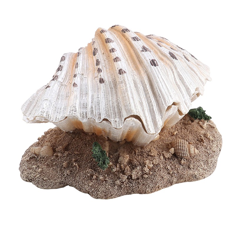 Aquarium Decoration Coral Reef Aerating Action Ornament Fish Tank Shell