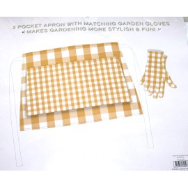 Target Bullseye's Playground Garden Gift Set 1 Pair Gloves & Apron Mother’s Day