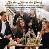 PRIMEWARE Cheetah Wine Clutch