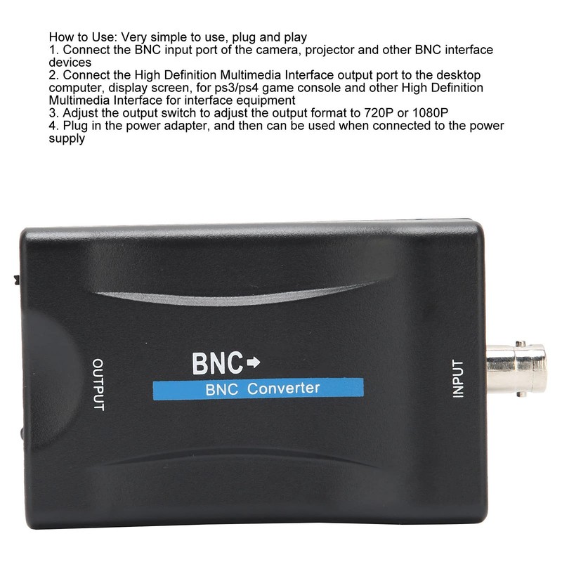 Kodrily Coaxial to Hdmi Bnc to Hdmi Converter, BNC to