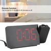 LED Projector Alarm Clock with FM Radio Snooze Function 4