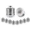 DiCUNO E39 to E26 Base Conversion Adapter, Bulb Socket, Max