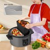 Silicone Slow Cooker Liners Compatible With Crock Pot 6-8 QT,Slow