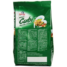 Balconi Cubi Hazelnut Wafers - 250 g