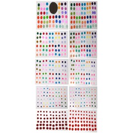 GRI9 Bindi Book, Multicolored bindi, 591 Pcs Temporary Tattoos, Forehead Bindi For Women, Indian Tikka Bindi For Women