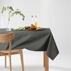 Filumi Tablecloth 140 x 220 cm Grey Washable for Indoor