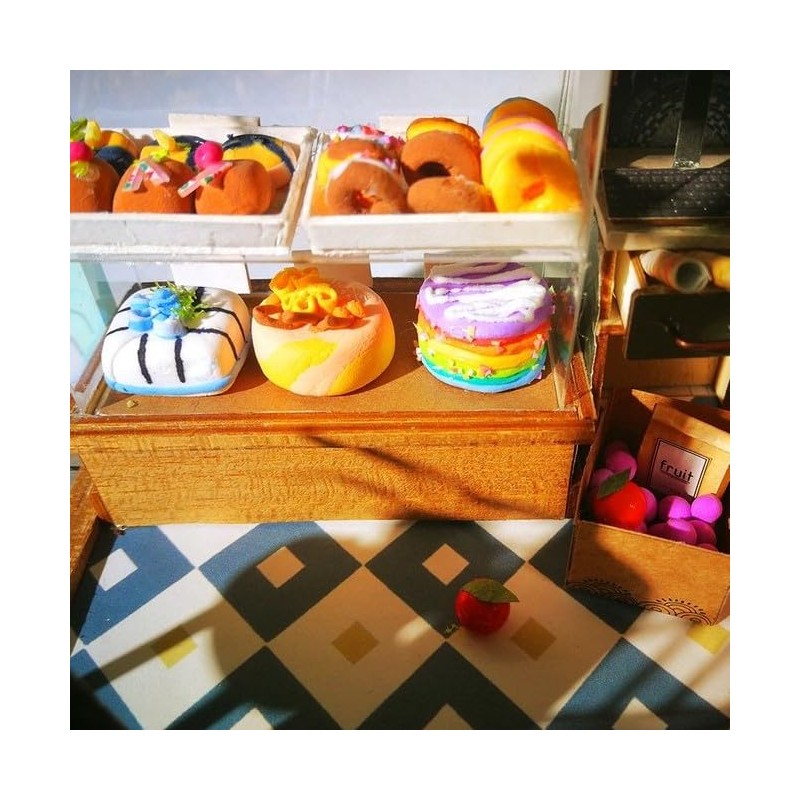 Dokurundo ® Robotime DIY Miniature House DGM Series (Dessert)