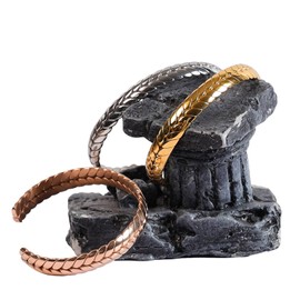 JJDreams Stainless Steel Bangle Women's Open Bangle Elegant Oval Bangle Bracelet Gift for Women, Stainless Steel