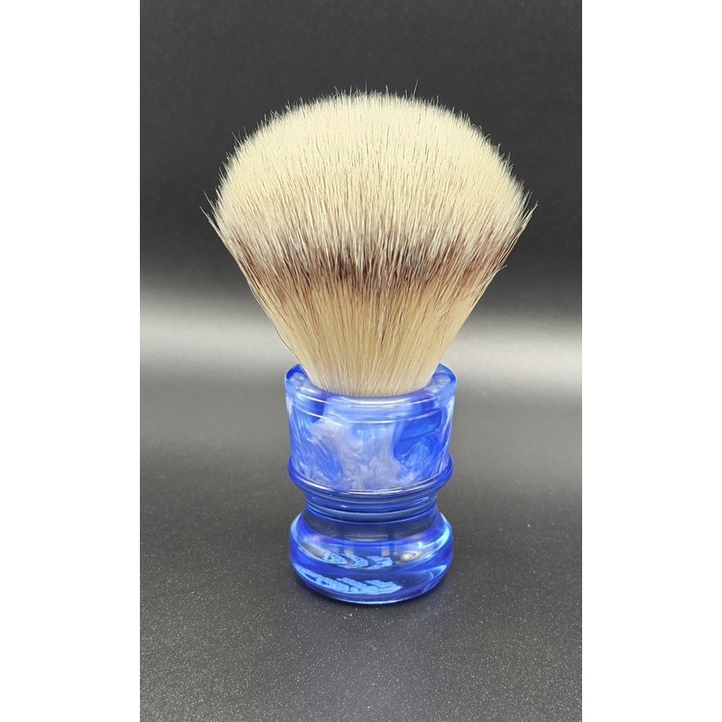 The Razor Company Shave Brush - TRC 24mm Blue Pearlized