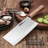 ZHANG XIAO QUAN 7.3 Inch Meat Cleaver Ultra Sharp Chinese