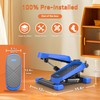 ZJMTOCYU Compact Mini Stepper for Home Office with Resistance Bands