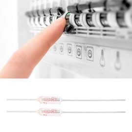 Garosa 10 piezas de carcasa de metal fusible térmico de corte 250 VCA 10A temperatura fusible TF 72-250 ℃ protector para motor transformador eléctrico electrodoméstico industrial(216 ℃)