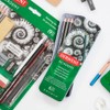 Derwent 2301945 Academy Graphite Sketching Pencils, Tin Box, 6B-5H Degrees,