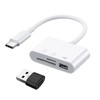 SD Card Reader & Adapter, USB C to SD/TF/Micro USB