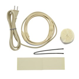 Gaona GA-KE009 Freeze Prevention Heater 0.5 m (0.5 m) Thermostat (For Water Pipe Freeze Protection Metal Tubes)