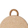 Viking Trivet, Cork, Handle, Trivet, Round, 7.7 inches (19.5 cm),