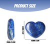 45mm Lapis lazuli crystal heart shaped lapis lazuli gemstone heart