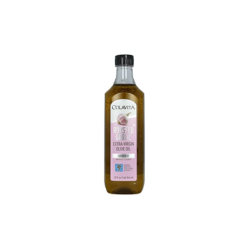Colavita All Natural Roasted Garlic Extra Virgin Olive Oil 32oz