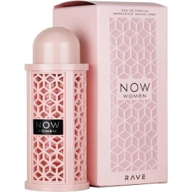 Rave Now (Pink) by Lattafa 3.4oz EDP Spray for WOMEN Lily Vanilla Musk Lasting