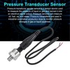 sourcing map Pressure Transducer Sender Sensor with Connector, 1/8" NPT