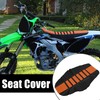 X AUTOHAUX Motorbike Dirt Bike Seat Cover Anti Slip Seat