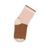 LÄSSIG Unisex Children's Non-Slip Socks Set of 2 Pink Caramel
