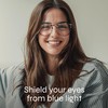 IBOANN B0BD2JTVWM, one pack Blue light glasses Zebra