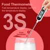 MVCUASF Digital Food Thermometer instant read with Large LCD Screen