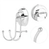 Vacuum Suction Cup Hooks, Double Shower Bath Wall Hooks Hanger