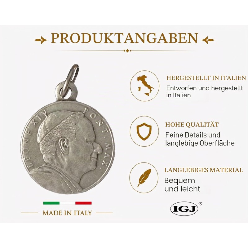 I G J Medal of Pope Leo XIV° (Papst Prevost)