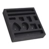 Graphite Ingot Mold for Metal Casting 11 Holes Easy Demoulding