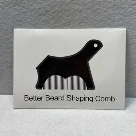 FANJEIS Better Beard Shaping Comb | Men's Beard Shaping Tool Template