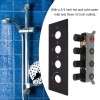 Shower Diverter Valve Accurate Temperature Control 3 Way Shower Valve