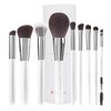 DUcare Cosmetic Brushes 9-Piece Set Makeup Brushes White Pearl Cosmetic