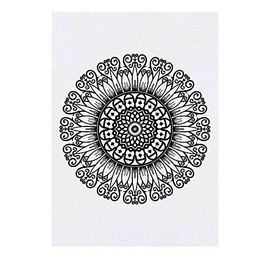 'Celtic Flower' Temporary Tattoo - Water Resistant, Skin-Safe, Non-Toxic Transfer (TO00022517)