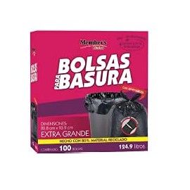 Bolsas para Basura Extra Grandes 100 Piezas