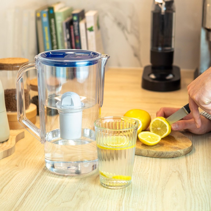 Wessper Water Filter Jug Filter Jug 2.8 L with Manual