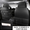 OUTOS Luxury Leather Auto Car Seat Covers 5 Seats Full