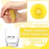 Gulfmew 100 Pack Lemon Wedge Stretch Wraps Covers Lemon Nets