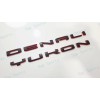 GMC 2pcs GMC 2021-2023 Yukon Yukon XL Black Red Rear