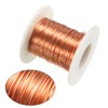 sourcing map Magnet Wire Enamelled Copper Wire Spool 164 Inches
