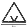 Laroal 6 Pcs Billiard Triangle Set Magic Rack Pro Perfect