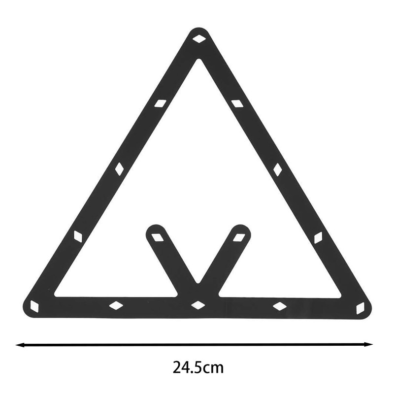 Laroal 6 Pcs Billiard Triangle Set Magic Rack Pro Perfect