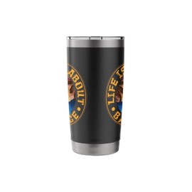 Life Is About Balance Paddle Board Standup Paddling Stainless Steel Insulated Tumbler