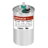 smseace 60+5uF ±6% CBB65 Capacitor MFD 370/440 VAC Dual Run