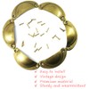 Ruidee 12 Picecs Shell Cup Handles Vintage Half Moon Drawer