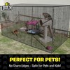 BOEN Plastic Mesh Hardware Netting, Tree Guard Barrier from Rabbits,