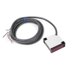 Fafeicy E3JK-R4M1 IP65 Carcasa ABS Tipo de reflexión especular Sensor de interruptor fotoeléctrico antiinterferente (AC/DC12-240V 3500mm), Interruptor De Carga/Aislamiento